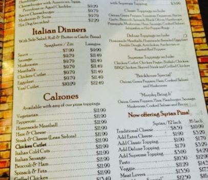 Brick House Center Grille & Pizza