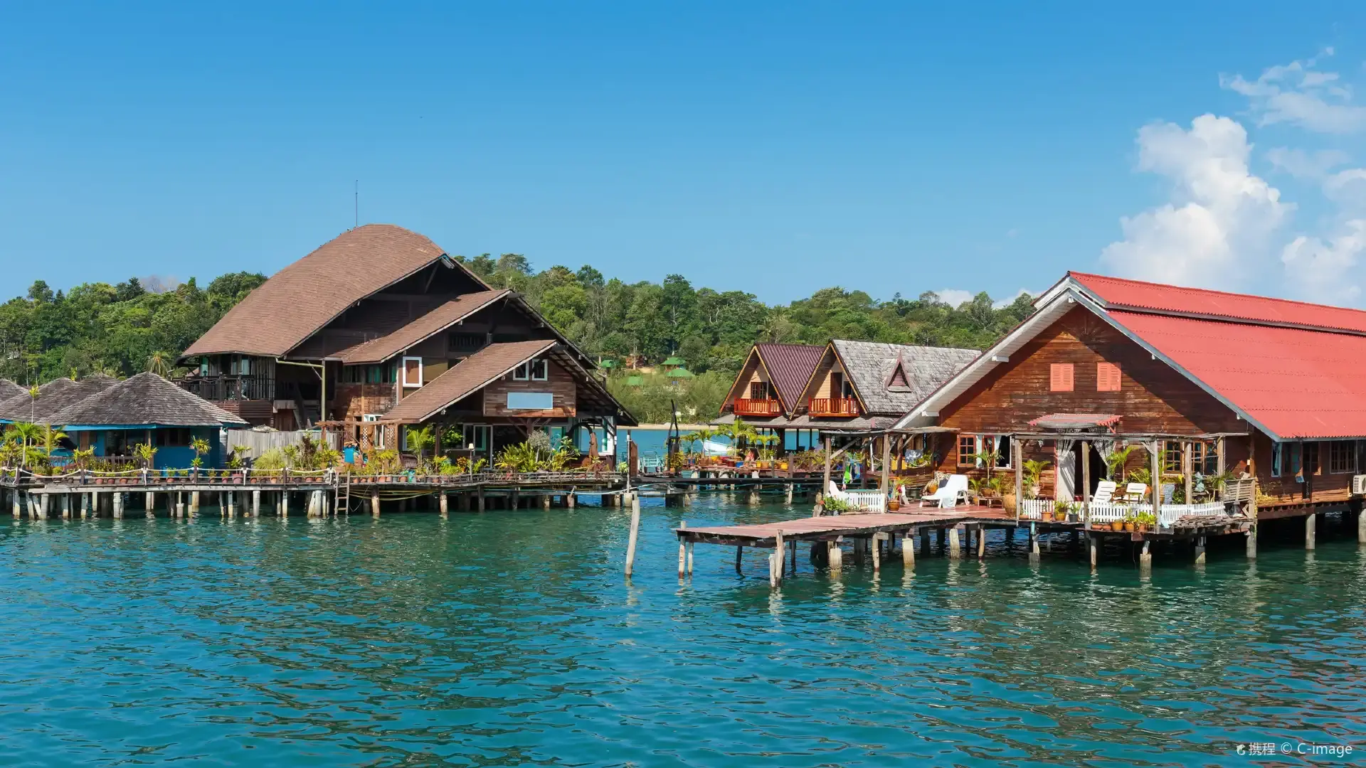 鄰近邦寶漁村的酒店