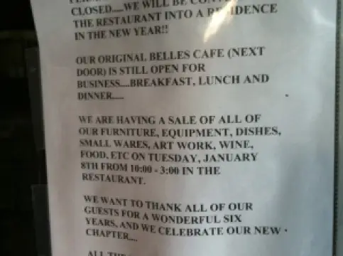 Belle's Cafe