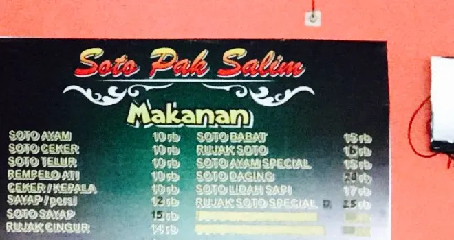 Warung Soto Pak Salim