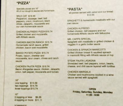 Sweet T Pizza