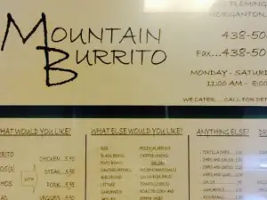 Mountain Burrito