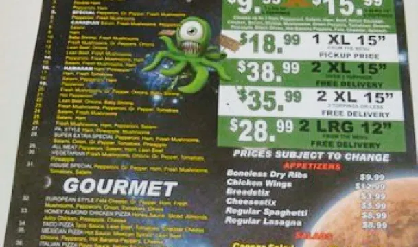 Science Fiction Pizza