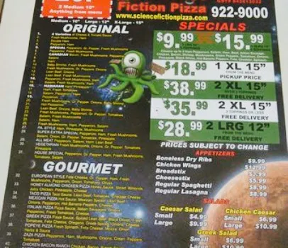 Science Fiction Pizza