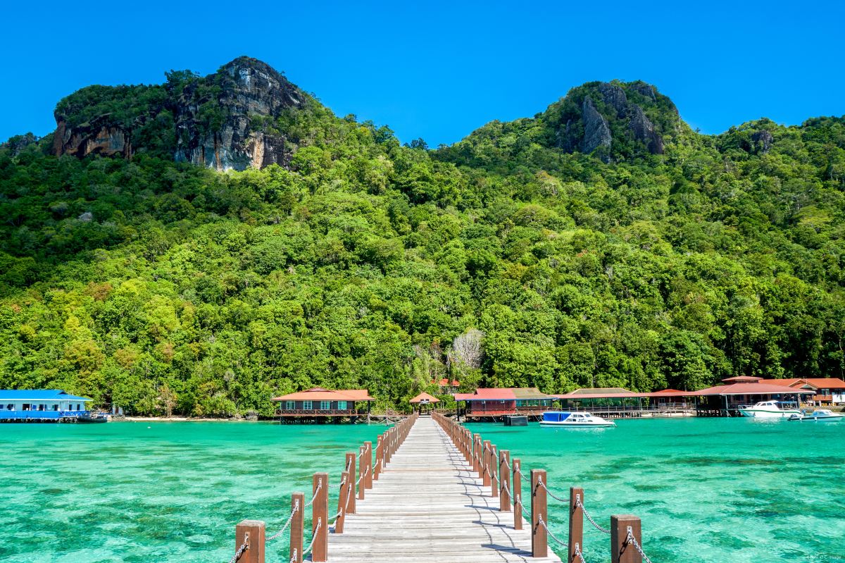 Bohey Dulang Island