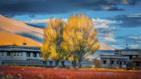 Xinduqiao Town attraction in Kangding