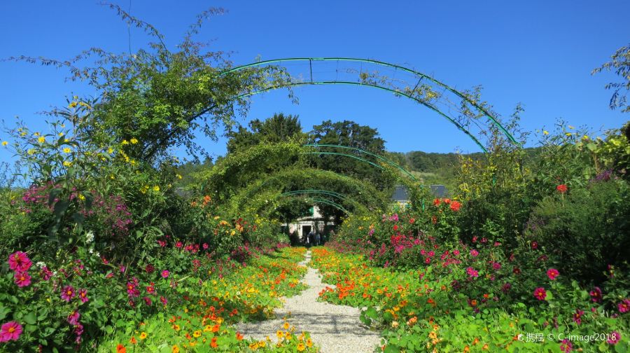法國巴黎凡爾賽宮+La Chevreuse+莫奈花園+瓦茲河畔歐韋一日遊