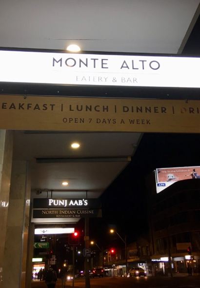 Monte Alto - Eatery & Bar | Restaurant Crows Nest