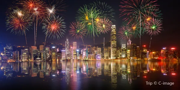 香港の人気夜の観光スポット