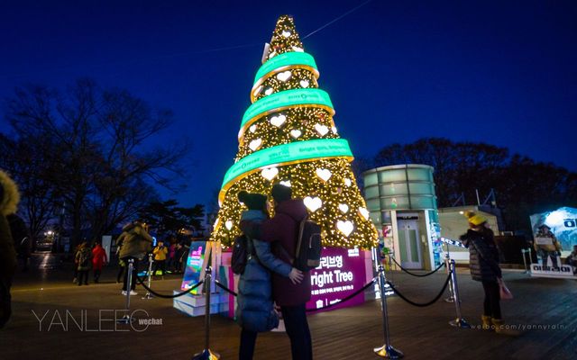 南山塔也叫N首爾塔是首爾的最出名的地標啦。這裡也是《來自星星的你》等眾多韓劇的拍攝地，也是MBC綜藝《我們結婚了》和少女時代的歌曲《Seoul Song》的取景地，是韓劇迷必來的打卡地。
耶誕節的時候過去到處都是各種浪漫的聖誕燈飾。建議傍晚過來，特別是剛降溫的時候，天空特別清透，夜景非常美。再掛個同心鎖~冷是冷了點，但是身邊有她/他 就好~
📷小貼士
地鐵4號線明洞站3號出口出來，沿太平洋大酒店右邊的路往上，直至南山纜車搭乘處步行約需10分鐘，再買票搭乘纜車登首爾塔。
觀景台費用：成人9000韓元，孩童7000韓元 纜車費用：單程：成人6000韓元，小孩3500韓元；往返：成人8500韓元，小孩5500韓元 同心鎖：5000韓元；