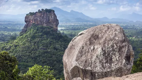 Pidurangala Rock attraction in Dambulla
