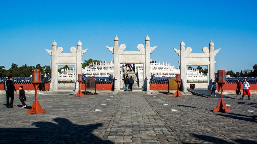 中國北京天壇公園+故宮博物院+景山公園一日遊