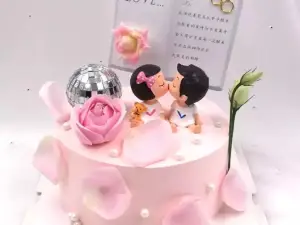 经典85生日蛋糕·动物奶油定制(老一中店)