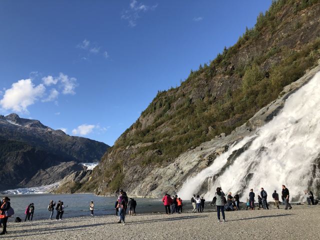 Mendenhall Glacier, mendenhall 冰川公園