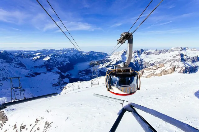 Gallop Among Towering Snowy Mountains with a Panoramic View of the Alps