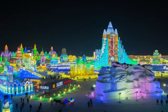 The Powerful Harbin Winter Experience with Limited Sunlight