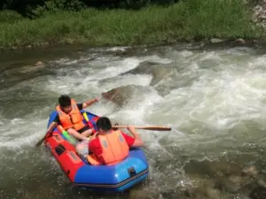 五常磨盤山漂流