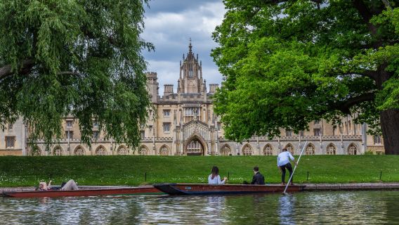 Oxford University in London + Bodleian Library + Cambridge University + St. John's College + Mathematical Bridge