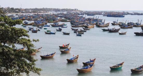 我們昨天抵達潘切市(Phan Thiet)河仙海灘(H&ag