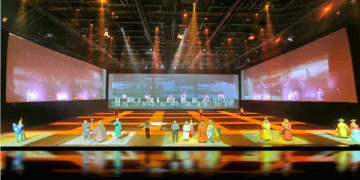 《又見敦煌》演出