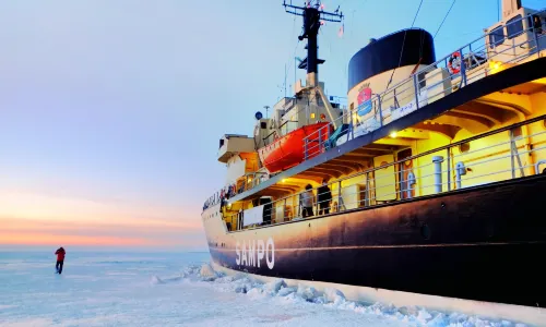 Icebreaker Sampo check-in