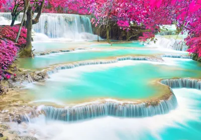Kuang Si Wasserfall
