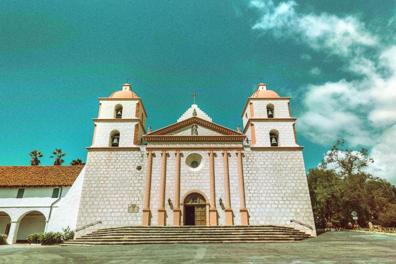 Old Mission Santa Barbara 1786