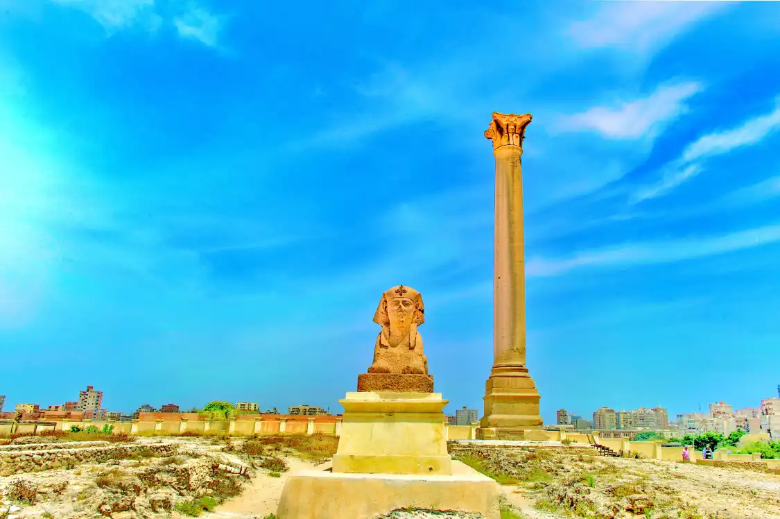 Hotels near Serapeum of Alexandria