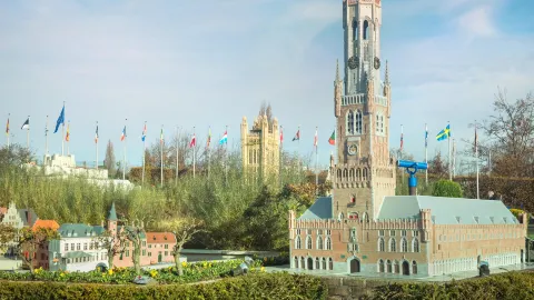 Mini-Europe attraction in Bruselas