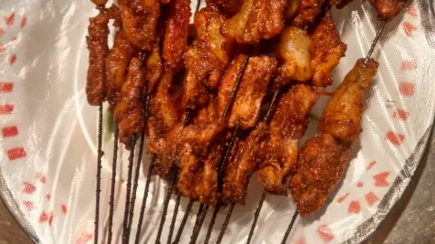 Lidahuzi Barbecue in Jiayuguan