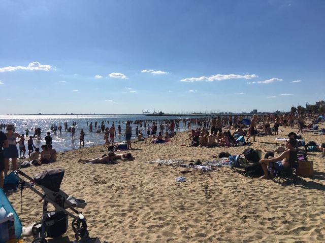 St Kilda Beach
