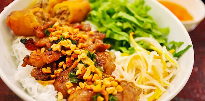 Bún Thịt Nướng Vị Sài Gòn