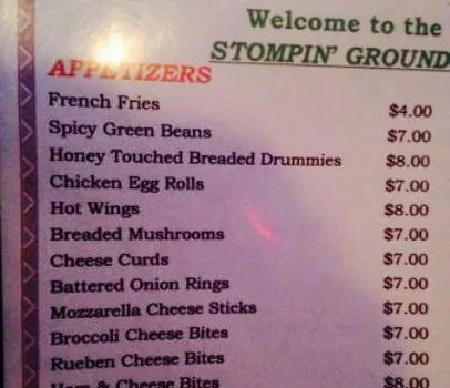 Stompin' Grounds Bar & Grill