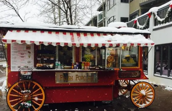 Vail Village Popcorn Wagon