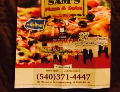 Sam's Pizza