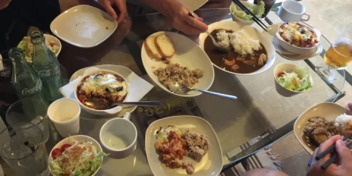 Naoshima Cafe Konnichiwa