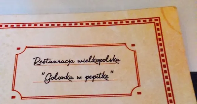 Restauracja GOLONKA W PEPITKE