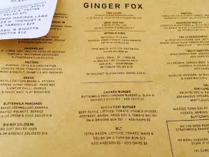 Ginger Fox Cafe