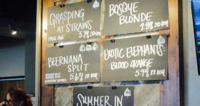 Bosque Brewing Co. Beer Bar