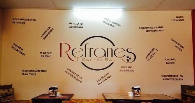 Refranes Coffee bar