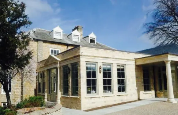 Dining Room Restaurant at Washingborough Hall Hotel