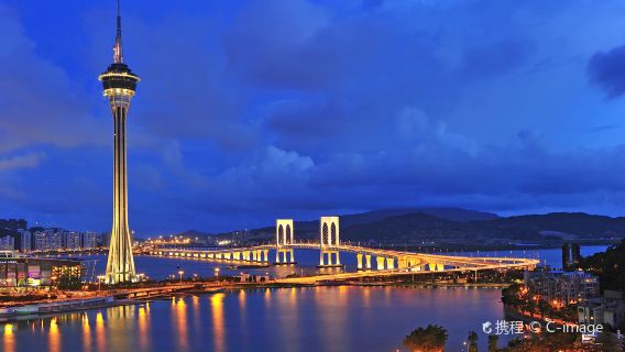 Macau Tower 360° Revolving Restaurant Dinner Buffet for Two