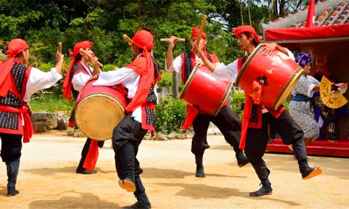 沖繩縣太鼓表演