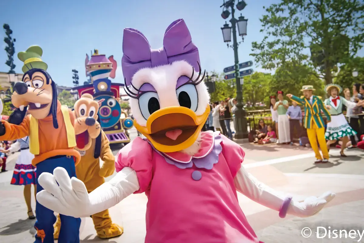 상하이 디즈니랜드 퍼레이드