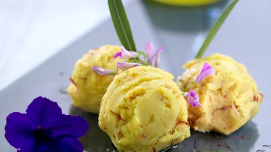 Saffron & Rose Ice Cream