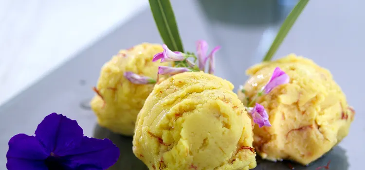 Saffron & Rose Ice Cream