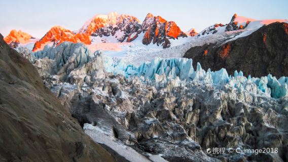 New Zealand Fox Glacier + The Helicopter Line West Coast Half Day Tour