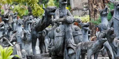 薩拉鬼窟佛雕塑公園