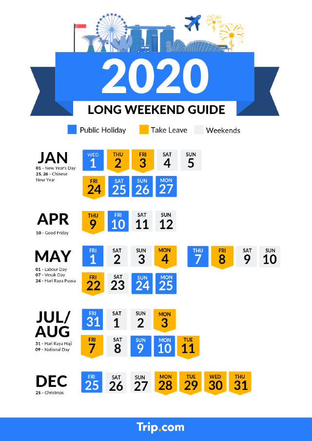 Singapore 2020 Public Holidays And Long Weekend Calendar Travel Notes And Guides Trip Com Travel Guides