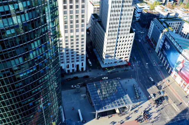 Tourist Map of Berlin Historical Sites